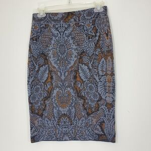 Peruvian Connection Pima Cotton Knit Skirt, Size Small